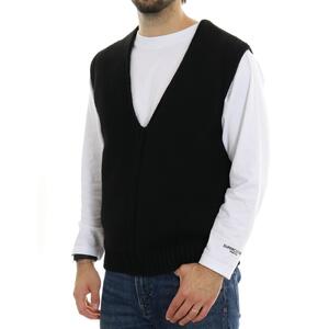 GILET IN MAGLIA NERO